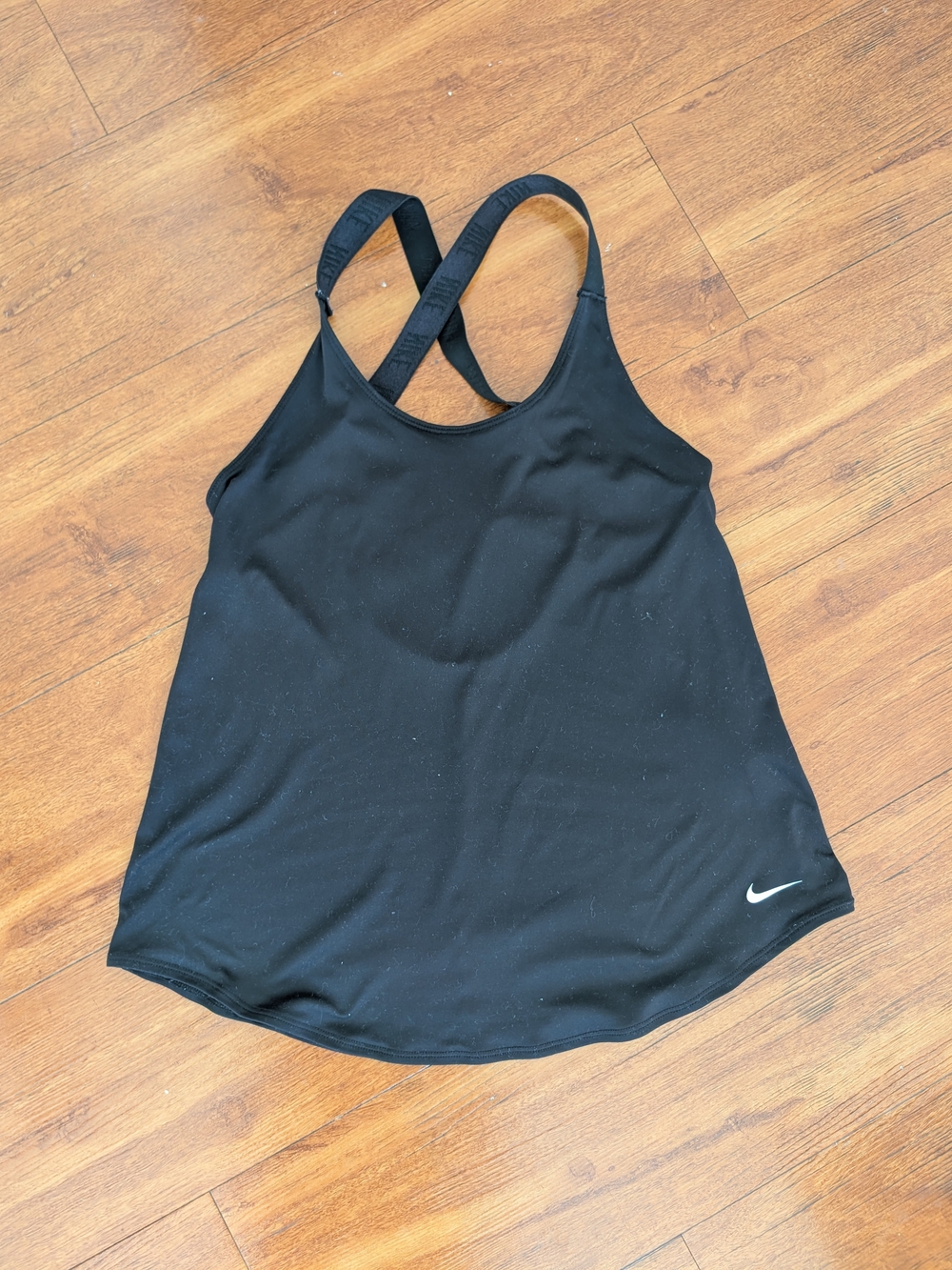 Nike Black Crossback Dri-FIT Tank Top